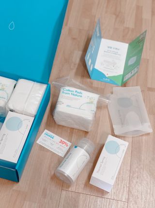 설랩수앤슈, 직접 만들어 쓰는 아기 물티슈 — 5점을 준 리뷰어가 2021년 8월 올린 사용 사진
