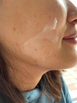 매스티나 매스틱 퓨어 컴플렉션 크림 — 5점을 준 리뷰어가 2021년 1월 올린 사용 사진