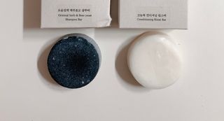 두류헌 샴푸바+컨디셔닝 린스바 머리가꿈세트 — 4.5점을 준 리뷰어가 2022년 7월 올린 사용 사진