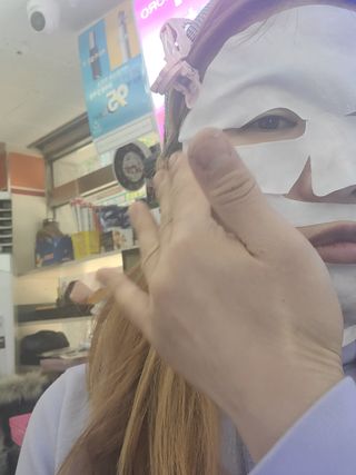 ODEAR ENDERMIC FILL-IN MASK 오데어 엔더믹 필인마스크 — 5점을 준 리뷰어가 2022년 4월 올린 사용 사진