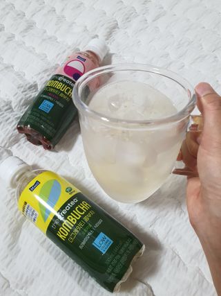 더그레잇티 콤부차 [매일유업] 더그레잇티 44kcal 콤부차 300ml *12개입 (오리지널 6개+베리리치 6개) — 5점을 준 리뷰어가 2023년 8월 올린 사용 사진