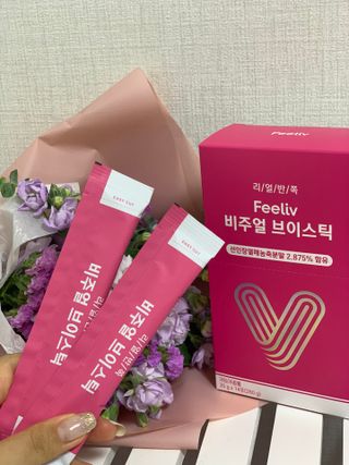 필리브 비주얼 브이스틱 — 3.5점을 준 리뷰어가 2021년 6월 올린 사용 사진