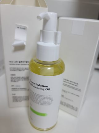 [녹산] 그린 솔루션 멀티 클렌징 오일 + 그린 솔루션 멀티 바디 미스트 — 5점을 준 리뷰어가 2022년 10월 올린 사용 사진