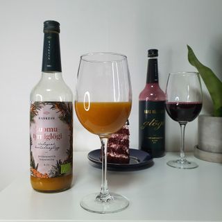 H365 [Kaskein Luomutyrniglögi] 핀란드 전통 무알콜 멀드와인 시벅톤 글로기 — 5점을 준 리뷰어가 2021년 4월 올린 사용 사진