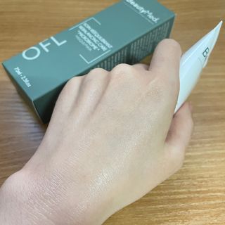 뷰티메드 OFL 리밸런싱 케어 마스크 75ml — 4점을 준 리뷰어가 2022년 7월 올린 사용 사진