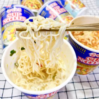 NISSIN 닛신 컵누들  4종 - 씨푸드오리지날, 씨푸드 스파이시, 씨푸드 커리, 씨푸드 XO소스 — 5점을 준 리뷰어가 2021년 11월 올린 사용 사진