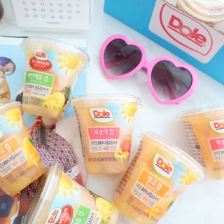 돌 MF[Dole] 파인애플컵/망고컵/복숭아컵 198g 6입X1박스 (맛 1가지 랜덤 발송) — 5점을 준 리뷰어가 2023년 6월 올린 사용 사진