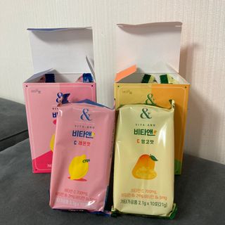 비타앤C 레몬맛, 망고맛 — 5점을 준 리뷰어가 2021년 6월 올린 사용 사진