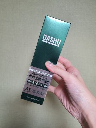 다슈코리아 다슈 데일리 안티 헤어로스 허브 헤어토닉 150ml — 5점을 준 리뷰어가 2021년 2월 올린 사용 사진