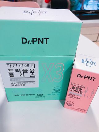 닥터피엔티 [Dr.PNT] 건강한 다이어트, 기능성 원료로 시작! 슬림핏 다이어트+트리플뮨 플러스[1개월분] — 5점을 준 리뷰어가 2022년 9월 올린 사용 사진