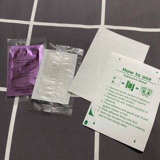 [레제르] 아로마 수액패치 발패치 30매입 -라벤더향/유칼립투스향/대나무향 — 4점을 준 리뷰어가 2022년 11월 올린 사용 사진