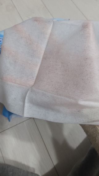 햅스 세균없는 주방 대형 2팩, HAPS sanitizer wipe — 5점을 준 리뷰어가 2021년 12월 올린 사용 사진