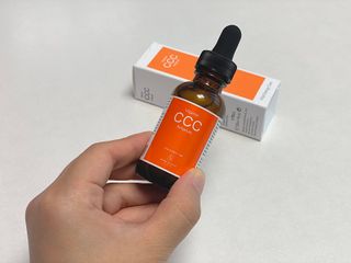 더마 사이언스 비타민 CCC 앰플 기미 브라이트닝 세럼 30ml — 4점을 준 리뷰어가 2021년 8월 올린 사용 사진