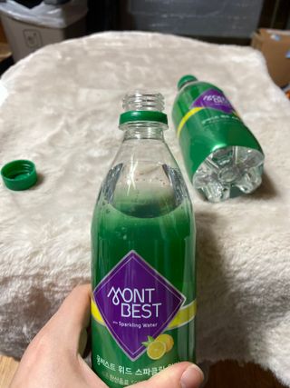 몽베스트 Montbest with Sparkling water Lemon OR Lime 20병(랜덤) — 5점을 준 리뷰어가 2022년 3월 올린 사용 사진