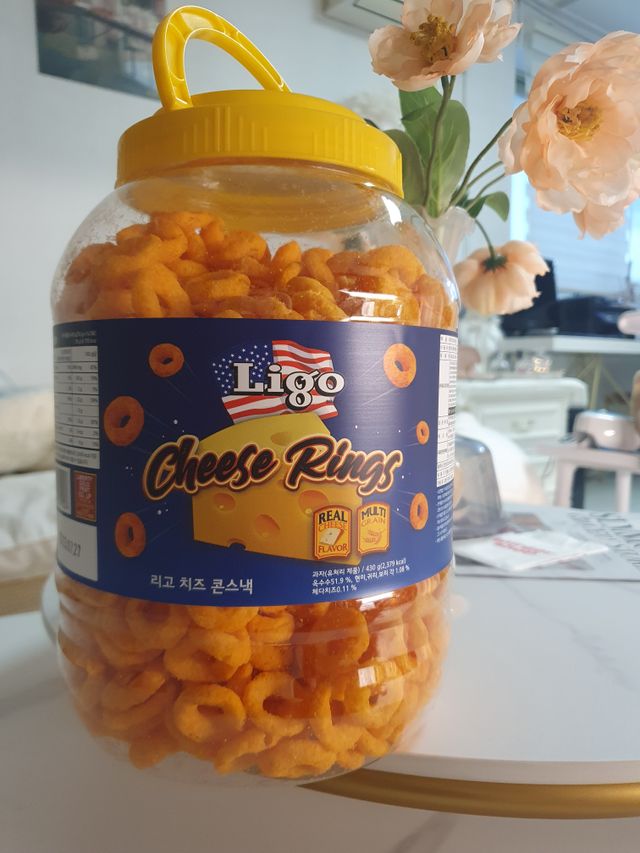 리고 치즈링 430g 리뷰 사진