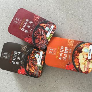 자연풍미 문어직화볶음 3종 (불고기, 불곱창, 치즈불닭) — 5점을 준 리뷰어가 2022년 8월 올린 사용 사진