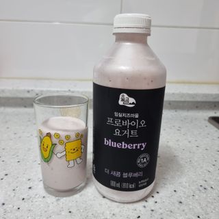 숲골 임실치즈마을 프로바이오 요거트 900ml — 5점을 준 리뷰어가 2021년 8월 올린 사용 사진