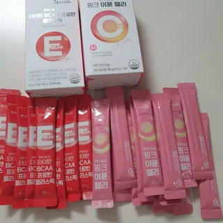 인디닥터 면역 생생 핑크 이뮨 젤리 + 타이탄 BCAA 프로틴 젤리스틱 — 5점을 준 리뷰어가 2022년 4월 올린 사용 사진