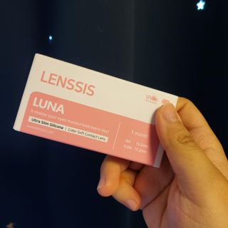 렌시스 LENSSIS [ 렌시스 ] 영롱한 색감의 혼혈렌즈 ＃루나시리즈 1개월용 ｜ 3컬러 중 택1 ｜ — 5점을 준 리뷰어가 2021년 7월 올린 사용 사진