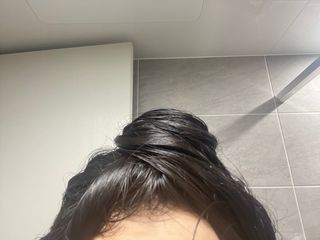 프리마인 더이상 뻣뻣하고 효과없는 탈모샴푸는 NO. 근본부터 케어하는 셀베이스 그린티샴푸(500ml) — 5점을 준 리뷰어가 2023년 5월 올린 사용 사진