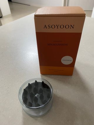 아소윤 기분좋은 향기 부드러운 거품 스파맨션 바디클렌져 5종 중 택1 + 마리아띠 샴푸두피볼 3종 중 1 랜덤발송 — 5점을 준 리뷰어가 2021년 7월 올린 사용 사진