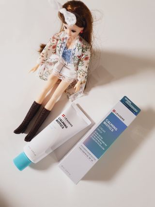리더스코스메틱 리더스 카밍 바이오틱스 크림 마스크 — 5점을 준 리뷰어가 2021년 2월 올린 사용 사진