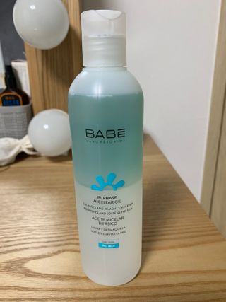 바베 BABE 바베 바이-페이즈 미셀라 오일 — 5점을 준 리뷰어가 2021년 1월 올린 사용 사진