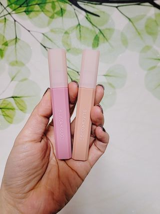 [블랙루즈]하프앤하프틴트 10종 中 택1+랜덤1 — 5점을 준 리뷰어가 2021년 2월 올린 사용 사진