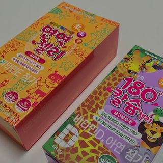 다나음 180도 칼슘젤리+아연면역젤리 — 5점을 준 리뷰어가 2022년 1월 올린 사용 사진