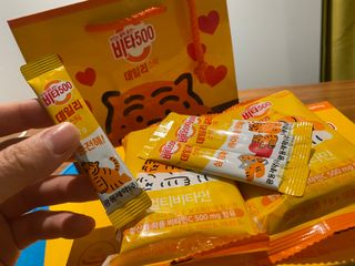 광동생활건강 [광동] 비타 500 데일리 스틱 VB, VC를 함유한 멀티비타민 30포+30포 — 4점을 준 리뷰어가 2022년 6월 올린 사용 사진