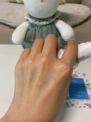 제주인디 카멜리아 바이탈 리치크림 (이너보틀 에디션) — 5점을 준 리뷰어가 2023년 4월 올린 사용 사진