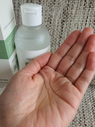 나나스킨 하이드로릴렉싱토너 — 5점을 준 리뷰어가 2021년 3월 올린 사용 사진