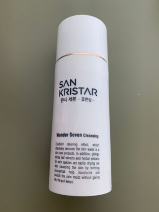 약손명가코스메틱 산 크리스타 원더 세븐 클렌징 80ml — 5점을 준 리뷰어가 2021년 2월 올린 사용 사진