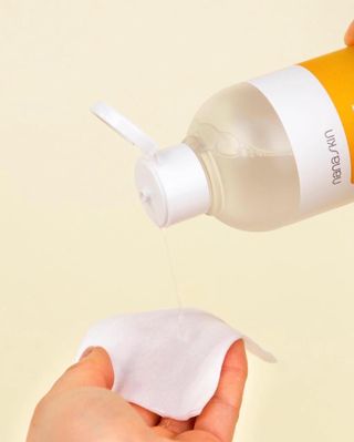 나나스킨 캐모마일아쿠아수딩토너 — 5점을 준 리뷰어가 2021년 5월 올린 사용 사진
