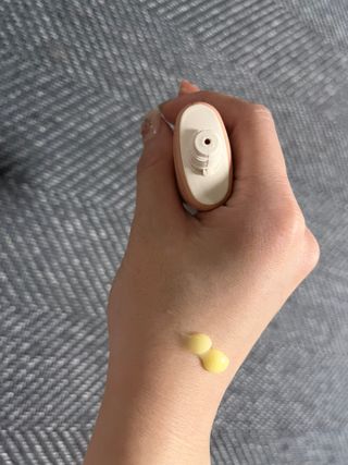 [후르디아] 끈적임 없는 착한성분 비건  핸드크림 3종 — 5점을 준 리뷰어가 2021년 12월 올린 사용 사진