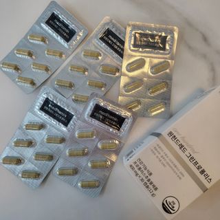 메디타민 원헌드레드 그린프로폴리스 — 5점을 준 리뷰어가 2021년 10월 올린 사용 사진