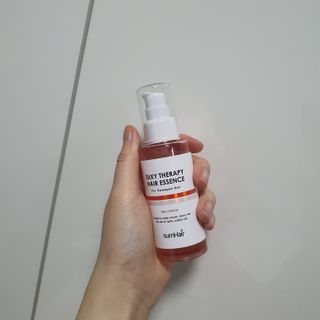 썸헤어 / SUMHAIR 썸헤어 실키 테라피 헤어 에센스 — 4점을 준 리뷰어가 2021년 4월 올린 사용 사진