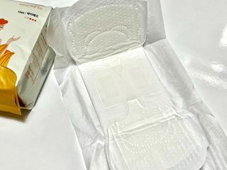 특허 받은 친환경 프리미엄 초슬림 생리대 나풀나풀 실속세트 — 5점을 준 리뷰어가 2023년 4월 올린 사용 사진
