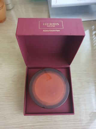 약손명가코스메틱 헤르비스 아로마 크림팩 50ml — 4.5점을 준 리뷰어가 2021년 2월 올린 사용 사진