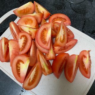 레드닥터 완숙토마토 + 통째로 동결건조한 대추방울토마토 — 5점을 준 리뷰어가 2022년 12월 올린 사용 사진
