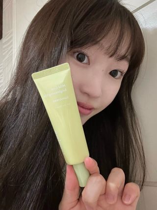 아이레시피 마일드시카 브라이트닝 업 선스크린 SPF50+ PA++++ — 5점을 준 리뷰어가 2023년 6월 올린 사용 사진