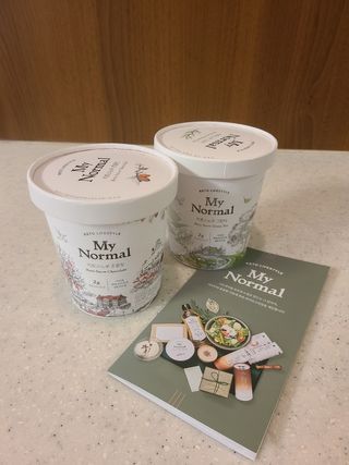 마이노멀 키토스노우 2개 Set  - 바닐라/초코/그린티 3종 중 선택 — 5점을 준 리뷰어가 2021년 7월 올린 사용 사진