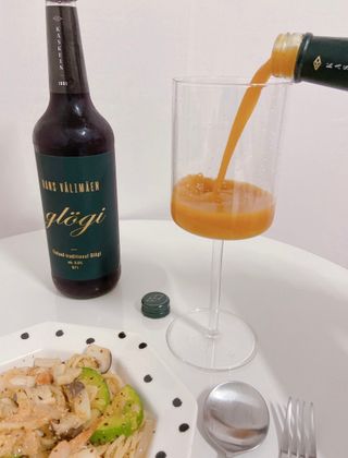 H365 [Kaskein Luomutyrniglögi] 핀란드 전통 무알콜 멀드와인 시벅톤 글로기 — 5점을 준 리뷰어가 2021년 5월 올린 사용 사진