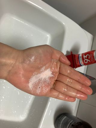 소담스퀘어 상암 [아멍코스메틱] 러뷰 리얼스킨 파룰 효소 파우더 워시 — 5점을 준 리뷰어가 2022년 11월 올린 사용 사진