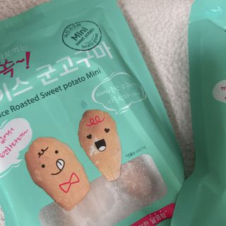 해뜨온 껍질없는 한입아이스 군고구마 120g x 4개 — 5점을 준 리뷰어가 2021년 9월 올린 사용 사진