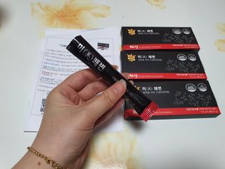 새롬바이오 리생 [미쾌변] 차전자피 식이섬유 건강기능식품 3팩 — 5점을 준 리뷰어가 2021년 6월 올린 사용 사진