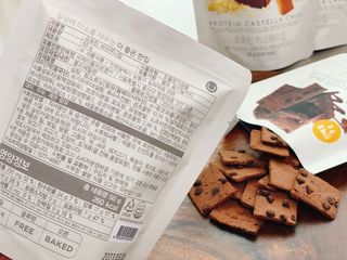 신상품) 딜라이트 프로젝트 프로틴  브라우니칩/ 카스테라칩 총 6EA — 5점을 준 리뷰어가 2022년 6월 올린 사용 사진