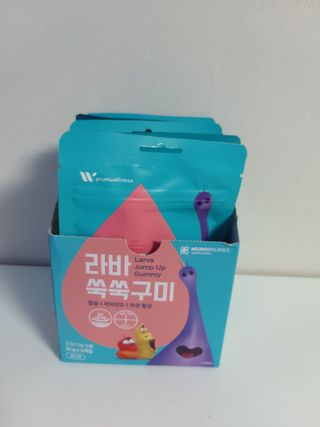 푸름웰니스 라바 쑥쑥구미 36g — 4점을 준 리뷰어가 2022년 2월 올린 사용 사진