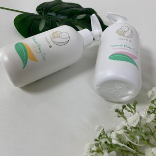 mom e 맘이 내추럴 베이비 케어 샴푸앤바스+로션 — 4.5점을 준 리뷰어가 2021년 1월 올린 사용 사진