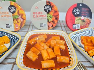 프리 [요리궁리] 타입 B (매콤,치즈,매콤까르보) 꽃떡볶이 6개입 세트 — 4.5점을 준 리뷰어가 2024년 12월 올린 사용 사진